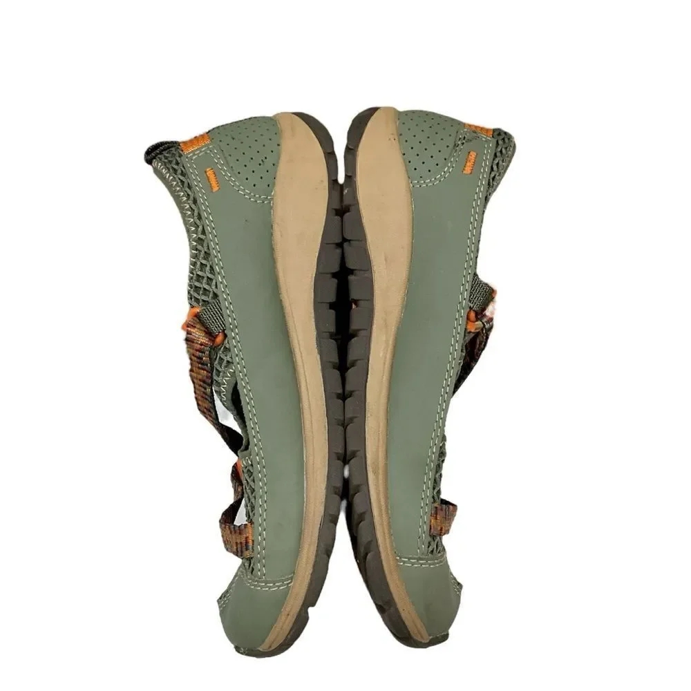 CHACO Odyssey Y Green Lichen Big Kids Unisex Sandal Water Shoes Size 4